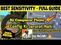 Best zero recoil sensitivity of BGMI / PUBG | For all 40 Fps devices | For gyro and non gyro players