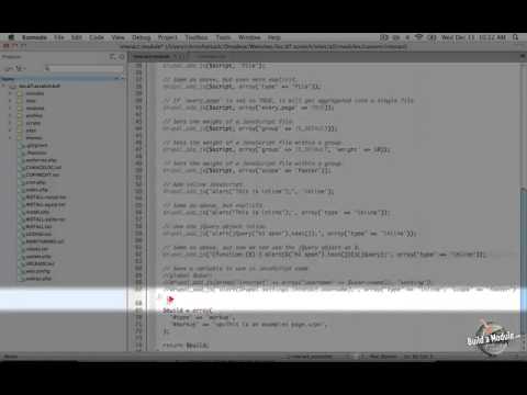 how to use drupal add js to add inline javascript use