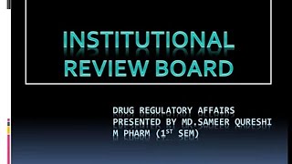 Institutional Review board(IRB)Ethical committte,Drug Regulatory affairs(DRA)M.Pharm,B.pharm,D.pharm