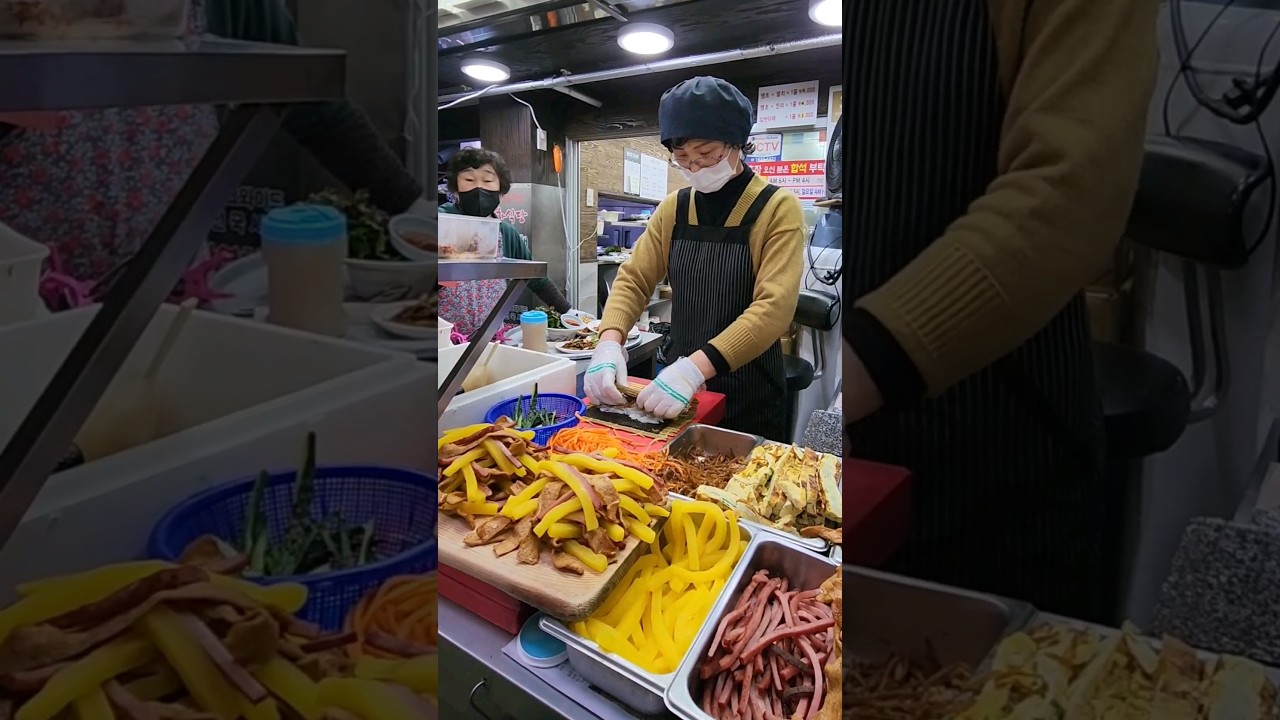 포항죽도시장 #대화식당 #백반기행맛집 #백반맛집 #김밥맛집 #죽도시장 #김밥 #쇼츠 #shortvideo