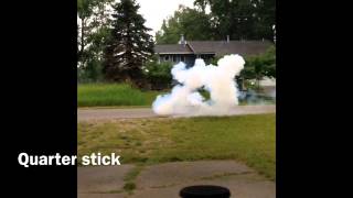 Half Sticks Quarter Sticksand M-80