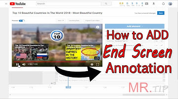 How to ADD End Screen & Annotation in YouTube Videos