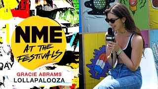 Gracie Abrams on her songwriting process, working with Aaron Dessner & new music