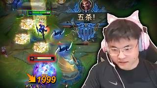 Uzi : His DRAVEN Mechanic is so AGGRESSIVE " 35 Kills at 20 Min PENTAKILL " Engsub