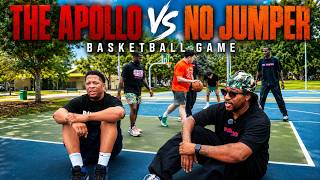 🏀 The Apollo vs No Jumper Basketball Game Got HEATED! 🔥
