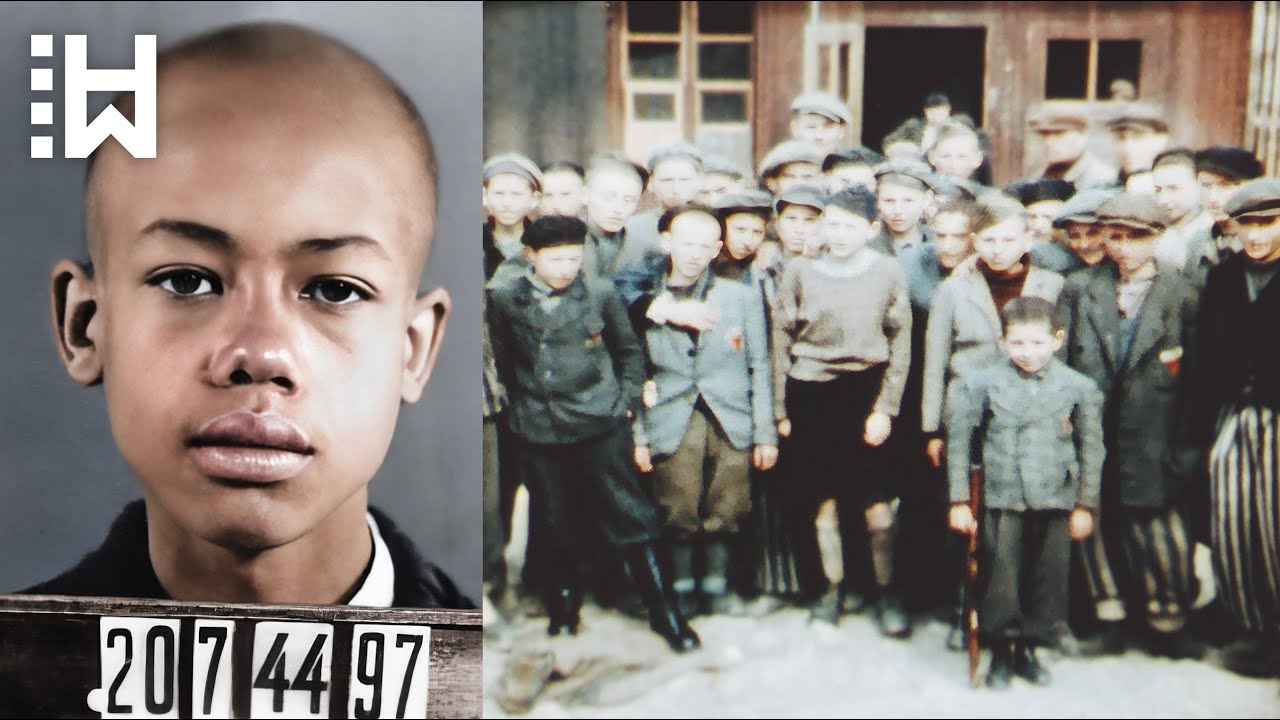 Tortura Nazi al Niño Alemán Negro Gert Schramm en la Alemania Nazi & su venganza - Buchenwald -WW2