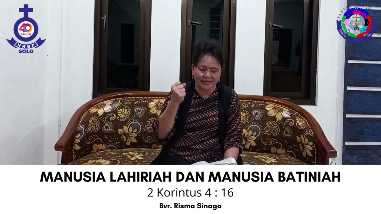 MANUSIA LAHIRIAH DAN MANUSIA BATINIAH | Renungan Harian HKBP Ressort ...