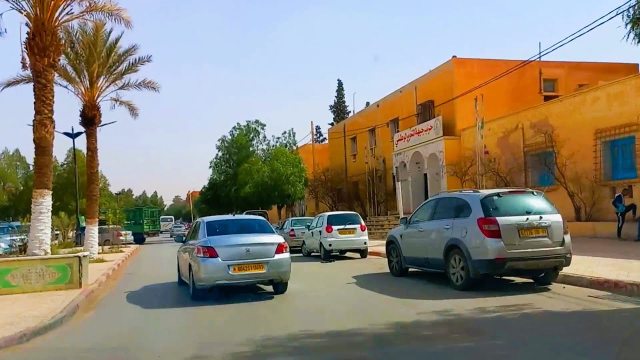تابعو آخر جولة وسط مدينة الأغواط  NEW LAGHOUAT CITY