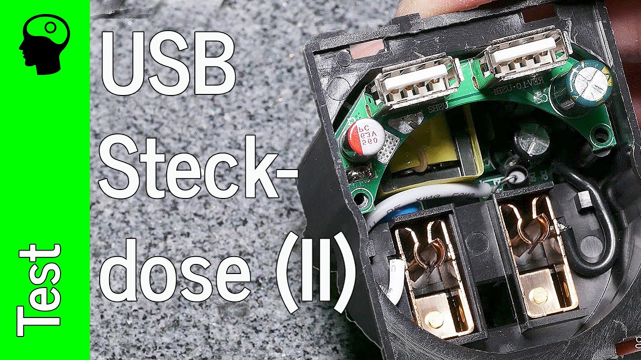 Wie schließe ich eine USB-Ladedose unterputz richtig an? (Computer