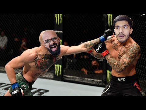 Kicking Markaroni's ASS !!!! || UFC 4 Gameplay ft Markaroni