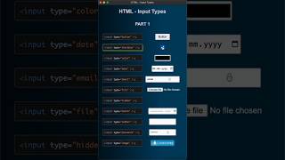 html input type  #html input file#codingbat #coding #html