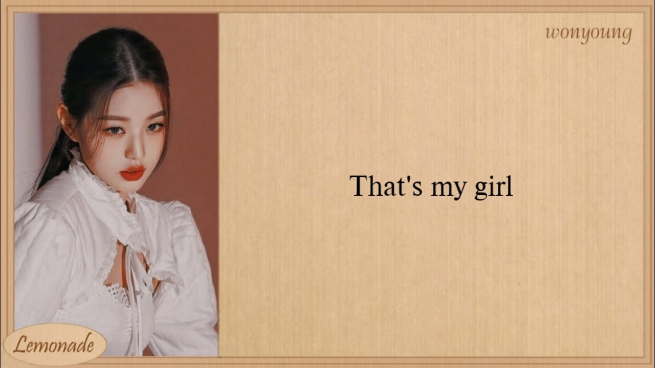 IVE That's My Girl Lyrics