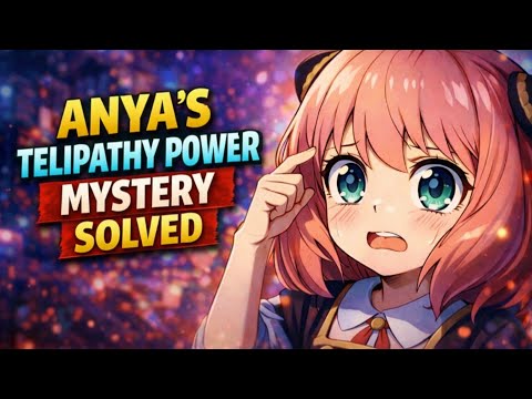 How Anya Got Her Telepathy Power 😱 | Anya Backstory Explained | Spy x Family.