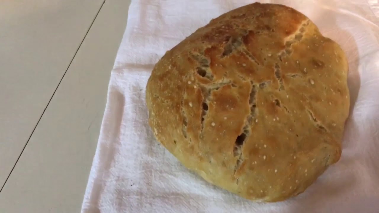 Dutch oven bread. Now Let's try this over a campfire Frugal RV Gal