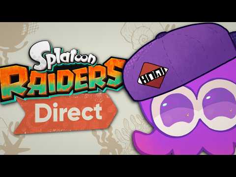 i wanna know what they're hiding.. [Splatoon Raiders Direct REACTION] 🔴