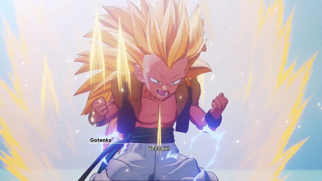 Dragon Ball Z : Kakarot - Gotenks Super Saiyan 3 Vs Super Buu - YouTube