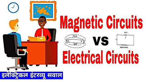 Magnetic Circuit vs Electric Circuit | Electric Circuit | Magnetic Circuit | mmf and emf difference