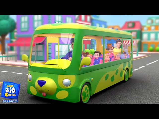 Roda di bus sajak kartun + lebih bernyanyi bersama lagu untuk anak class=