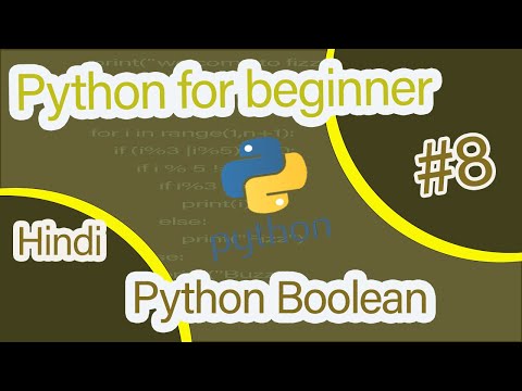 python booleans | python boolean in hindi | boolean in python | python tutorial for beginner | hindi