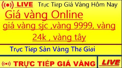 Giá thị trường vàng hôm nay bao nhiêu