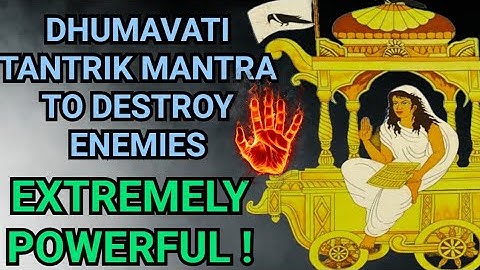 Powerful Dhumavati Tantrik Mantra To Destroy Enemies | Dhumavati Mantra