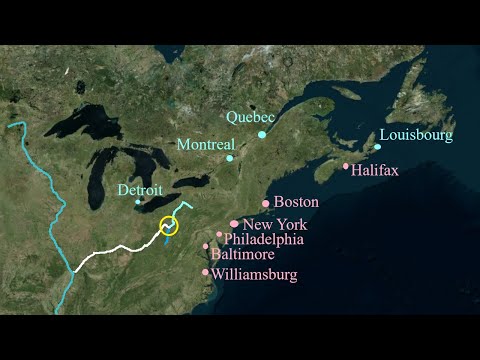 George Washington, Ft. Necessity & Braddock&rsquo;s Defeat | Mapping History | Colonial America | colonies