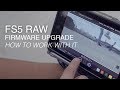 Sony FS5 RAW Firmware Upgrade with the Atomos Inferno - 4K DCI in 12-Bit CinemaDNG