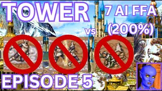 Tower! No res, No Tier 5 spells - Neela Episode 5 - Tope Hunt - Heroes of Might and Magic 3 Hota