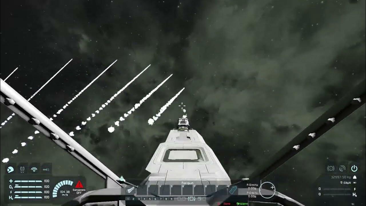 Railgun mod Space Engineers YouTube
