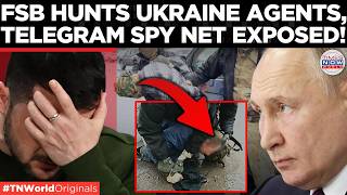 FSB BUSTS Alleged Ukraine Spy Passing Russian Military Intel, Releases Dramatic Arrest Video