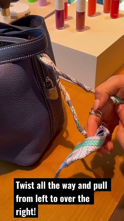 Hermes Bride a Brac! How to turn into a bag HACK😎 