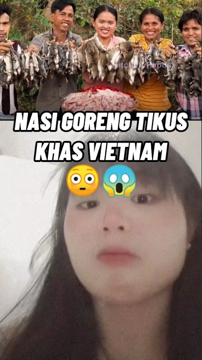 nasi goreng tikus khas vietnam #shorts