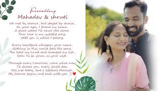 Pre Wedding Video Ii Mahadev Shruti Ii Rgb Studio Mandrup