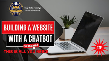 BUILDING A WEBSITE WITH A CHAT BOT__ by__ Eng. Sadat Hasakya