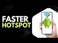 How to Get the Fastest Internet Speed on Android | Best Hotspot Settings Step by Step
