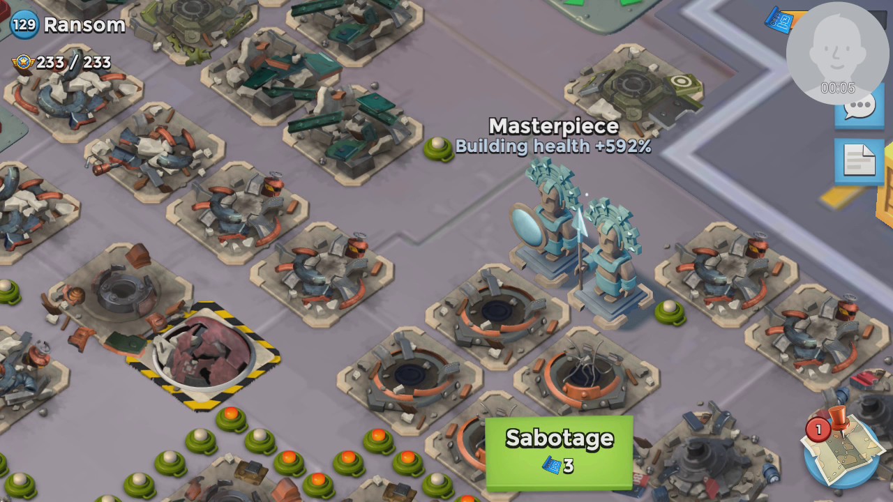 Ransom Solo! Boom Beach | Curtain Call | Scooka (1/7 scorcher zooka)