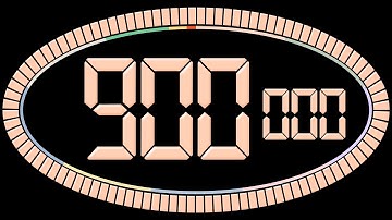 900-Second Timer with Uplifting Royalty-Free Electronic Music | Countdown 900 to 0 | Cool Timer