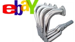EBAY HEADERS ON THE TIBURON!!!