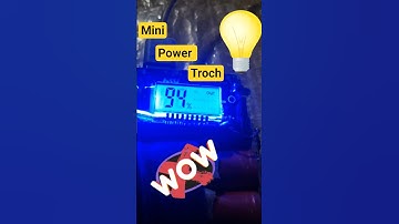 Mini Power Torch 🔦 | Super Bright LED Light | Portable #Light Made at Home