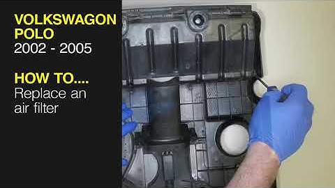 Volkswagen Polo (2002 - 2005) - Air Filter R&R