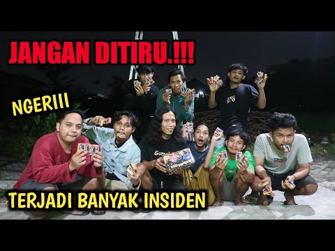 APA JADINYA JIKA KERIKIL/BUTIRAN MERCON BANTING 1 BOX DIJADIKAN SATU? eksperimen penuh kejutan