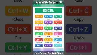 😍Excel Shortcutkey #basic #excel #shortcutkeys #shortcut #sort#sorts #sortvideo #viral#video #videos