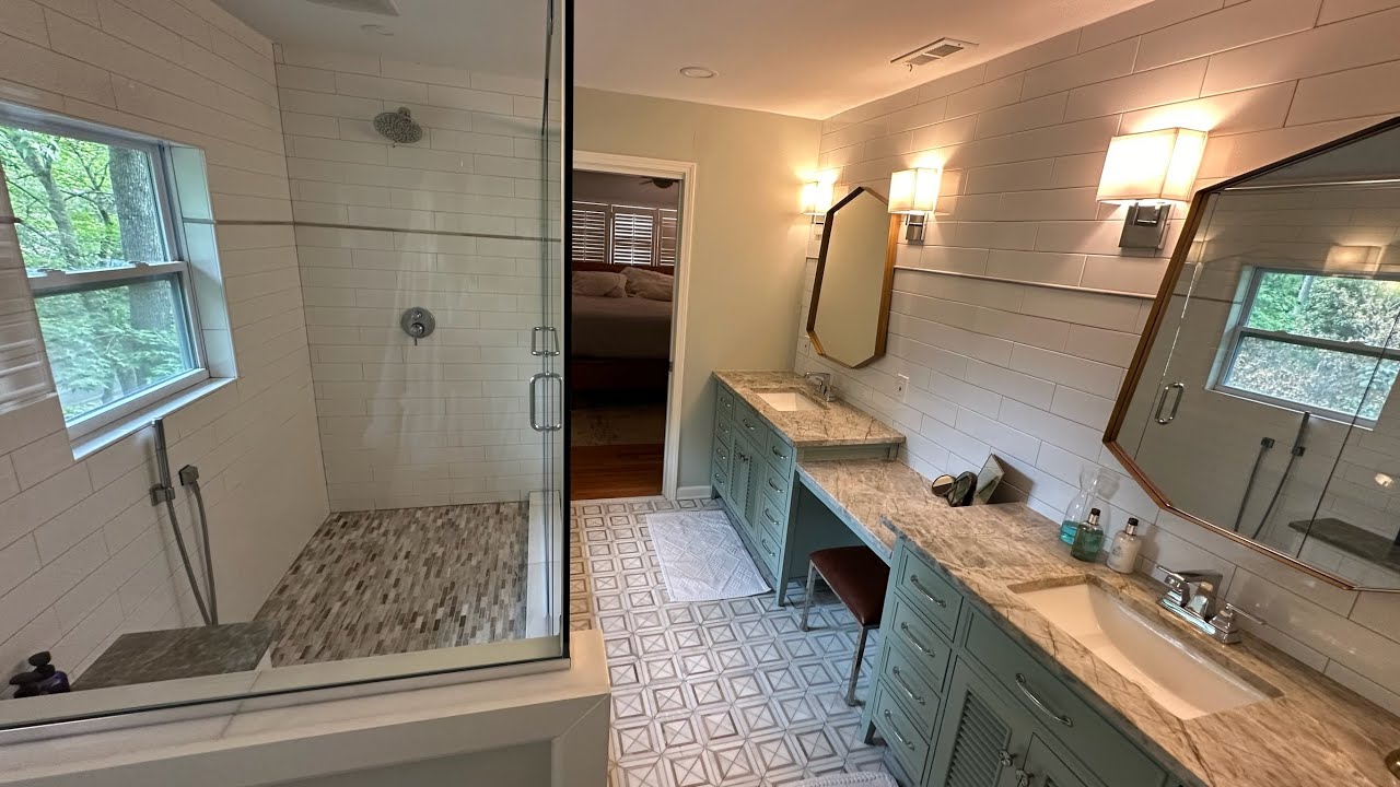 Sandy Springs Bathrooms, Office & Primary Closet Renovation