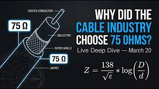 Celebrity Why Did the Cable Industry Choose 75 Ohms? | Technician-Level Deep Dive Profile