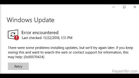 How To Fix Windows Update Error 0x80070424 In Windows