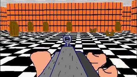 My first 3d game (made with game maker 7 pro)