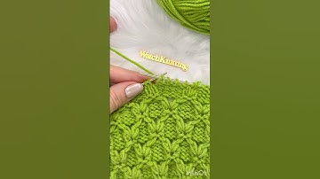 Click the link above to watch full tutorial! #knittingpatterns #beginnersstitch #stitchtricks