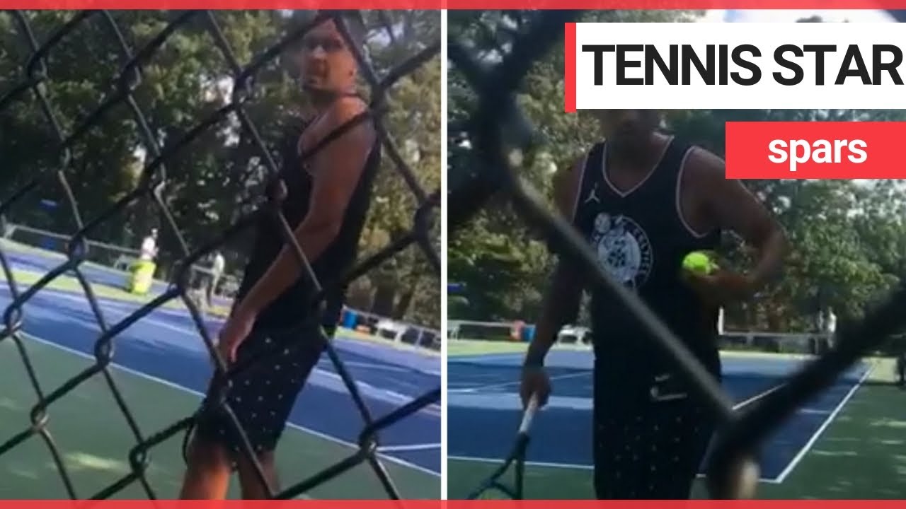 games people play Tennis pro Nick Kyrgios took a fan to task during a practice at Citi Open Tennis Tournament