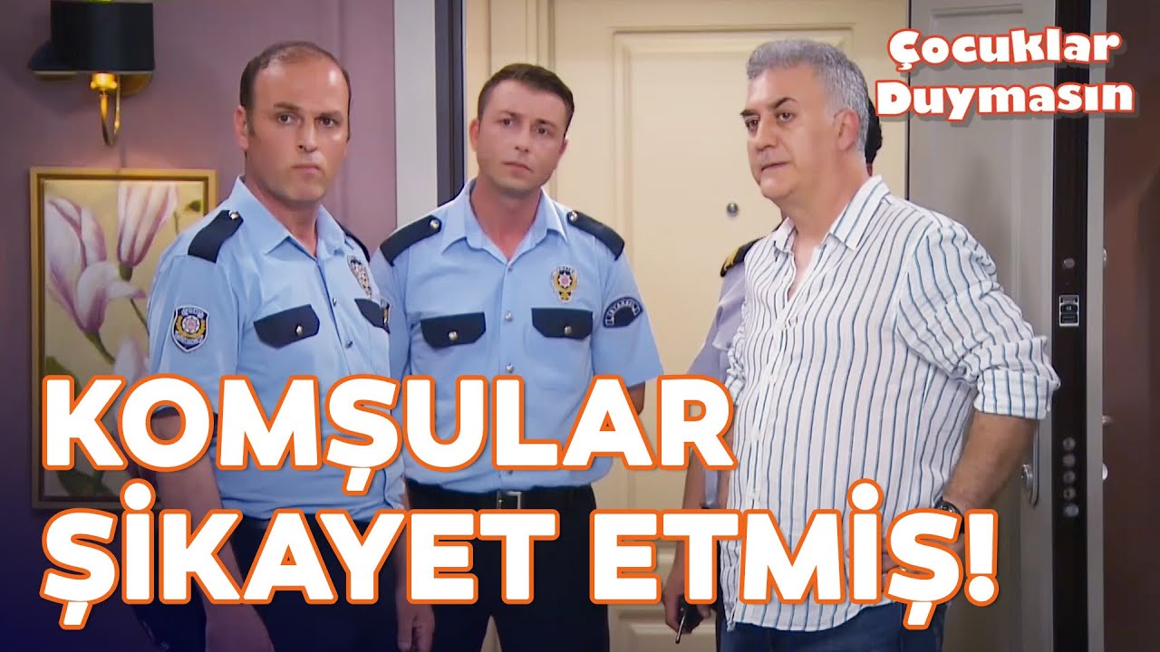 Haluk Komşuları Beklerken Polisle Karşılaştı! - Çocuklar Duymasın Özel Klip