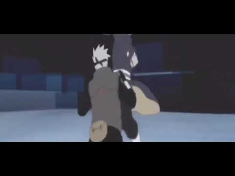 [AMV] Kakashi vs Obito (black and blue)